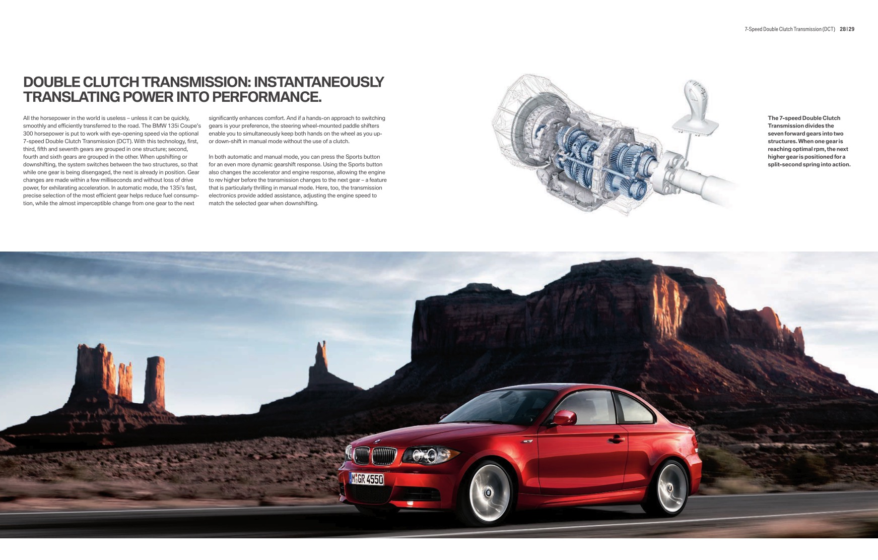 2011 BMW 1-Series Coupe Brochure Page 20